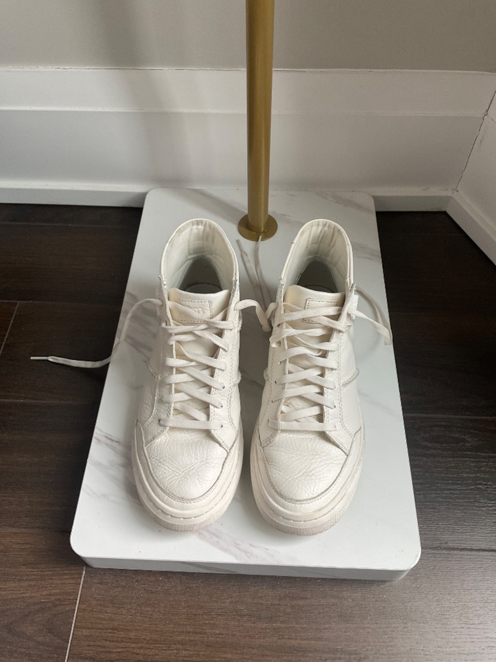 UGG High-Top Leather Sneakers - Picture 2 of 4